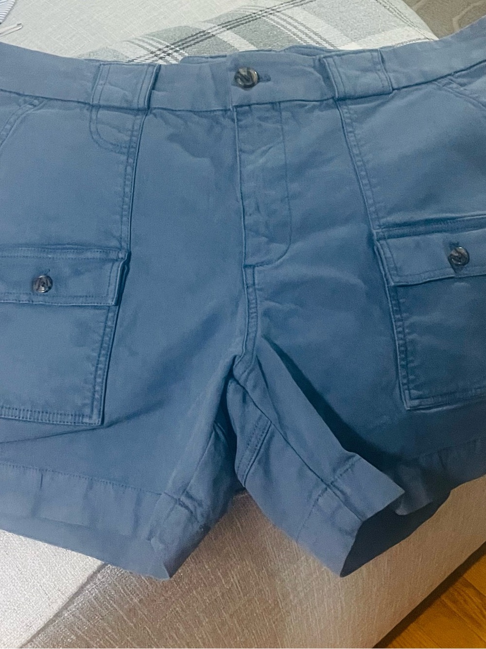 Brooks Brothers Navy Blue Cargo Pocket Shorts